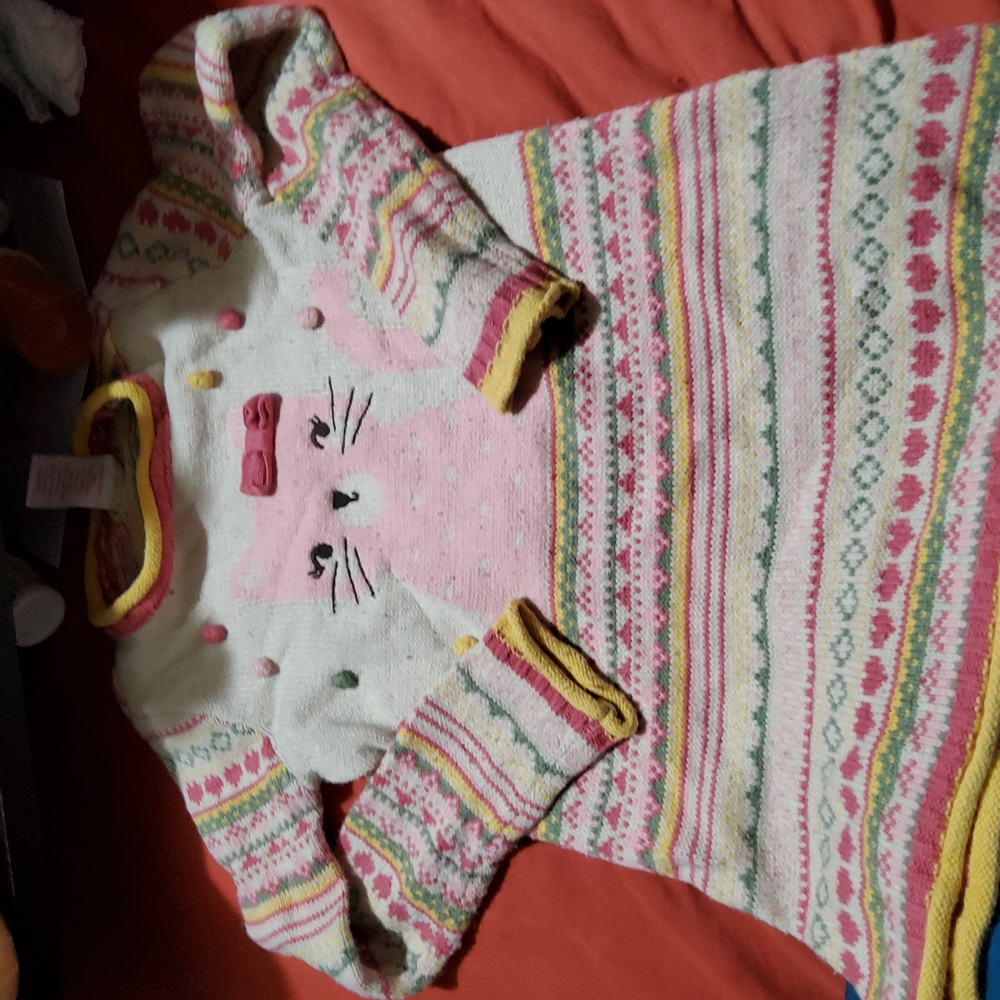 Cat Sweater Dress